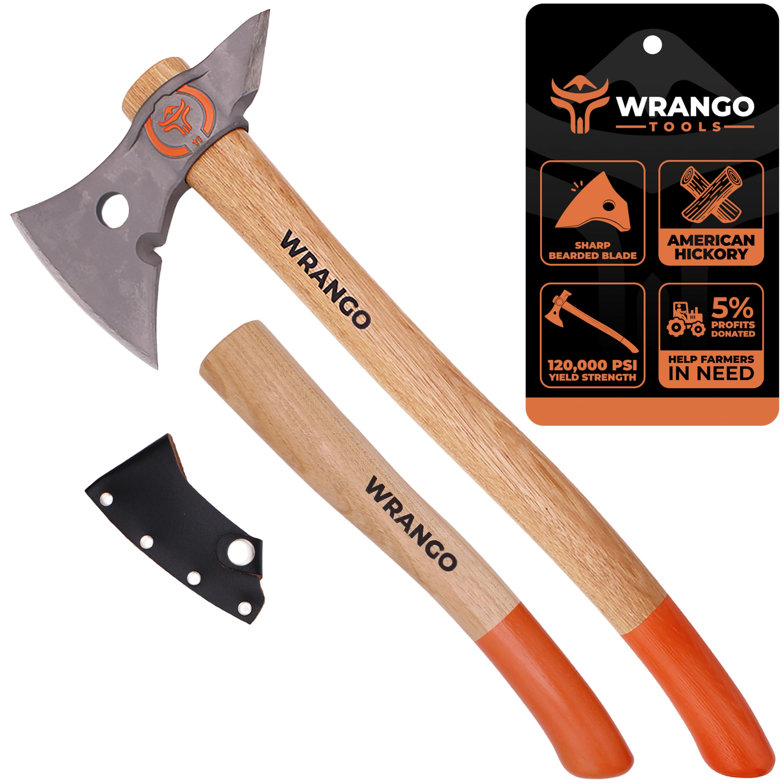 Amazon.com : Wrango Tools - Titanium Camp Axe - 18